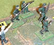 Rifles advance